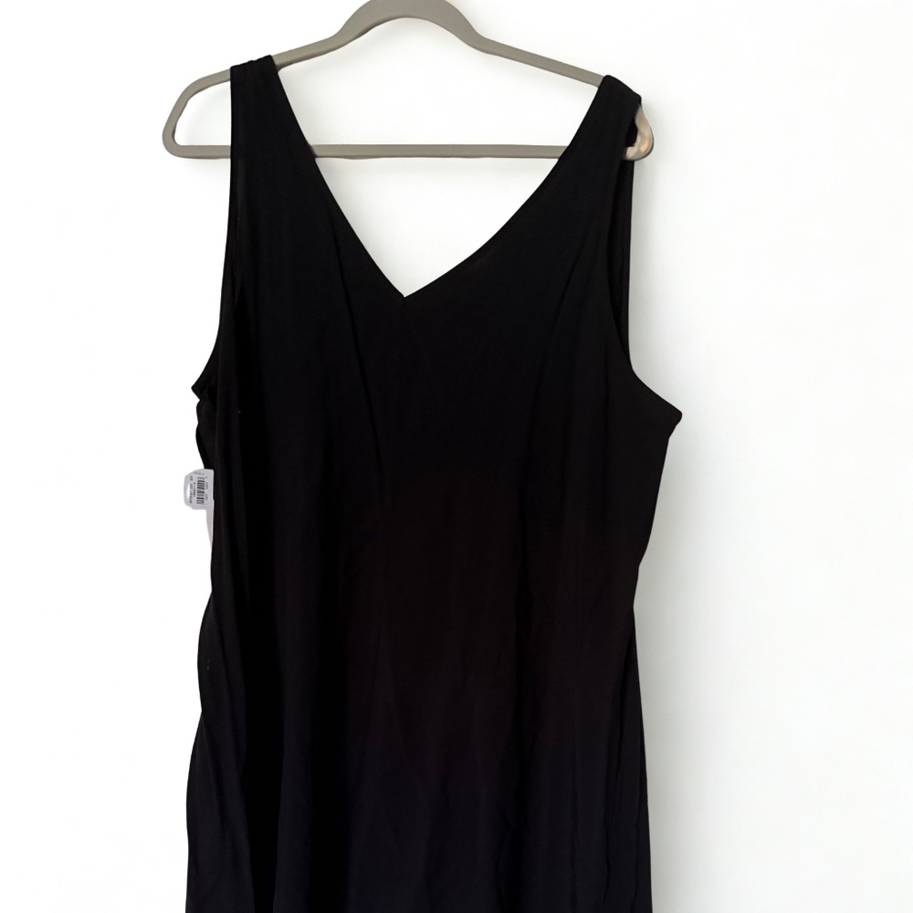 Old Navy Black Sleeveless V-Neck Dress or Swim Cover-Up– NWT – Size XL